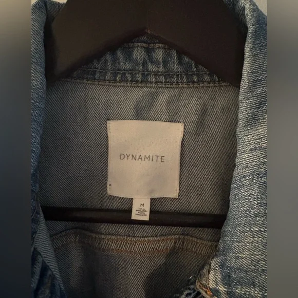 Dynamite Blue Denim Jacket - Picture 2 of 4